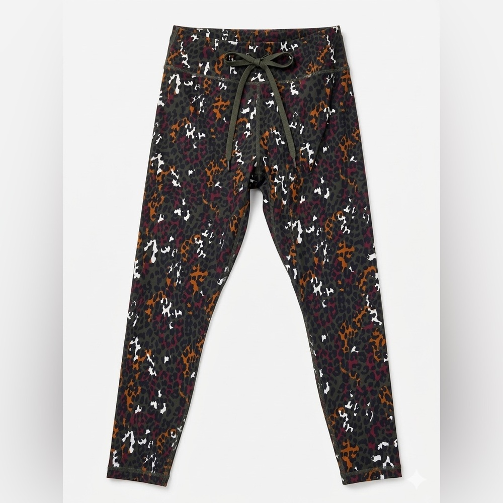 The Upside Olive Multi Leopard-Print Leggings
